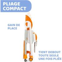 Silla de Niño Ajustable y Compacta con 4 Ruedas Transformable y Rebanable Para Bebés de 0 a 3 Años - details 4