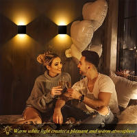 RXUNS Luce de Pared LED Moderna Lámpara de Montaje Interior de Aluminio para Sala de Estar, Dormitorio, Pasillo Iluminación y Decoración - details 12