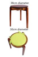 Cojines de Esponja Redondos en Venta Caliente Almohadillas de Silla de Comedor Jardín con Correa - details 6