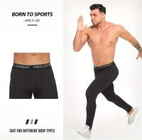 Leggings de compresión de alto rendimiento para hombres, mallas de entrenamiento físico para mejorar el rendimiento físico y la comodidad al correr - details 15