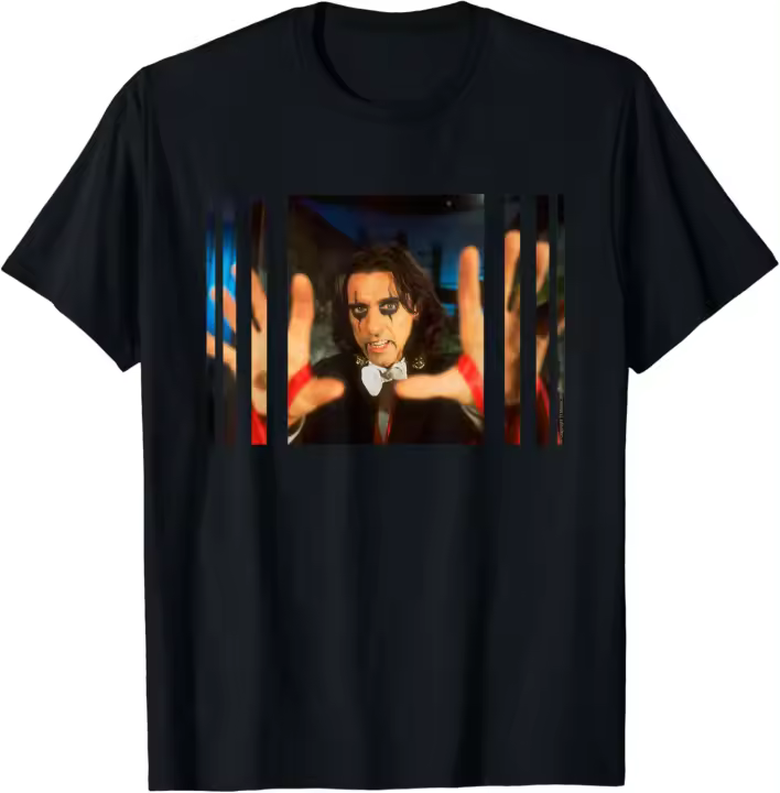 Camiseta de TV Times, Alice Cooper, 1978 - 1