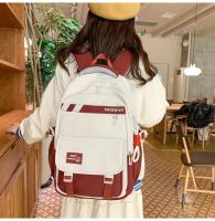 Mochila escolar de gran capacidad para niñas adolescentes, mochila grande de nailon resistente al agua para estudiantes de secundaria - details 17