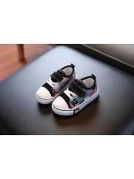 Zapatos de lona para niños y niñas pequeños, zapatillas clásicas e informales a la moda, zapatos de Skate a cuadros - details 4