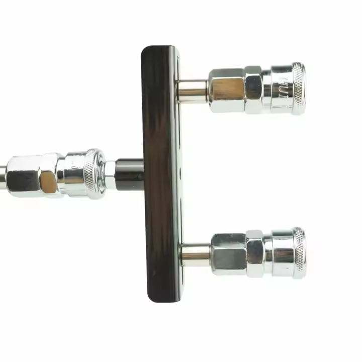Soporte de consoladores de doble penetración, accesorio para máquina sexual Premium de calidad de acero, apto para consoladores de conector rápido - 1