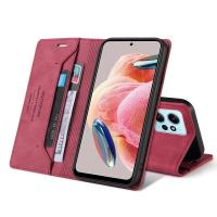 Funda de cuero con titular y cartera magnética para Xiaomi Redmi Funda segura anti-robo con estilo brush - details 9