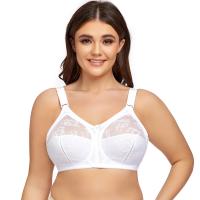 Sujetador de encaje Sexy para mujer, minimizador de realce de figura completa, sujetador de pecho grande inalámbrico de talla grande 36 38 40 42 44 46 48 50 B C D E - details 6