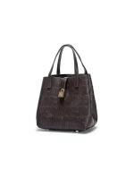 Bolso Bandolera Para Mujer CH Embossed Con Diseño De Impresión De Letras Gran Capacidad Elegante Temperamento Bolso De Mano Casual - details 11