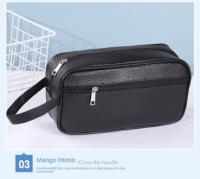 Cartera retro de cuero PU para hombre, cartera de moda de negocios para mujer con tarjetero, bolsos para teléfono móvil y viaje - details 10