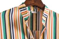Camisa de manga corta con estampado de cuello hawaiano para hombre, forro floral, 2020 - details 38