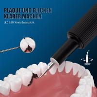 MOCEMTRY Kit de Limpieza Dental, cuidado en el hogar, cabezales 4 modos de placa, sarro, manchas, apto para niños y adultos, USB - details 6