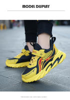 Zapatillas de deporte de marca para niños, zapatillas antideslizantes para correr, zapatillas de cuero impermeables para exteriores, zapatillas deportivas ligeras y cómodas - details 9