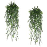 Plantas artificiales de ratán persa, colgante de enredo verde falso, plantas de plástico resistentes a los rayos UV para exteriores, decoración para fiesta de boda - details 7