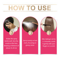 Lazy Fluffy Gel refrescante desengrasante lavado libre que forma el spray para el cabello seco de larga duración - details 3