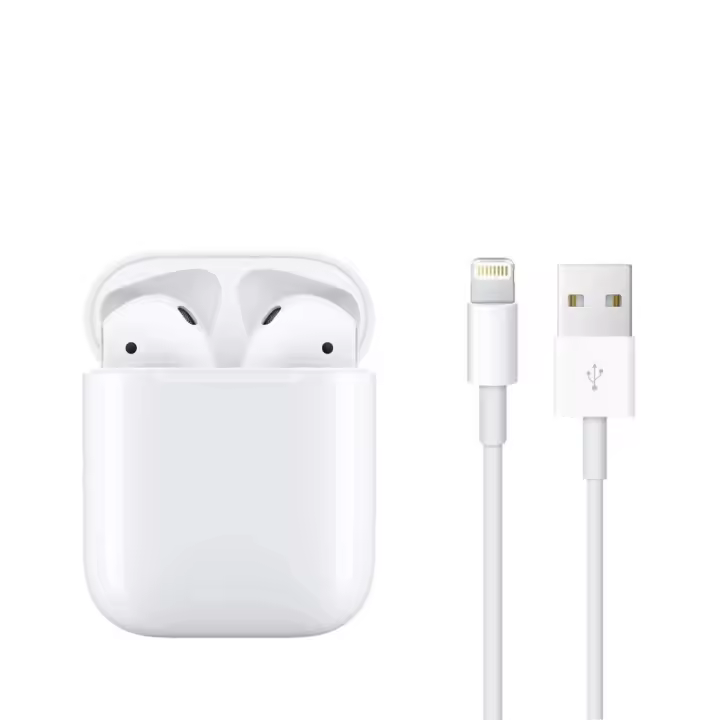 AirPods 2da Generación- Auriculares Inalámbricos Bluetooth｜Chip H1 con Cancelación Inteligent｜Batería de larga duración - 1