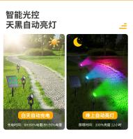 Luz LED Solar para exteriores, foco de 3000K/6000K/RGB para jardín, lámpara de césped impermeable IP65, luz de pared, novedad - details 2