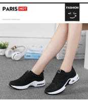 Zapatos para correr de marca, zapatillas transpirables para mujer, zapatos deportivos de verano de malla ligera con cojín de aire para mujer, zapatos de entrenamiento con cordones para exteriores - details 9