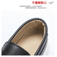 Mocasines transpirables nuevos de primavera 2025 para hombre, estilo británico, moda casual, zapatos de cuero juveniles de tendencia. - details 5