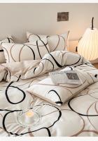 Juego de ropa de cama de algodón de alta calidad, funda de edredón individual, doble, tamaño Queen, juego de ropa de cama con estampado - details 5