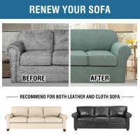 Funda De Sofá Elástica Antideslizante, Protector De Muebles Para Dormitorio, Todo Incluido, 1 unidad - details 1