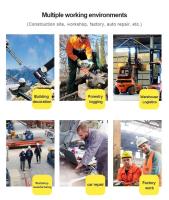 Botas de Trabajo para Hombres Zapatos de Seguridad a Prueba de Agujeros Punta de Acero - details 1