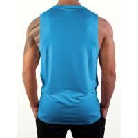 Summer Gym Tank Tops Men Mesh Running Sport Fitness Sleeveless Shirt Plain Quick Dry Bodybuilding Singlets Men's Clothing - details 4