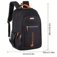 Mochila de gran capacidad para hombre, resistente al desgaste, bolsa para portátil, viajes de corta distancia, Otoño e Invierno - details 1