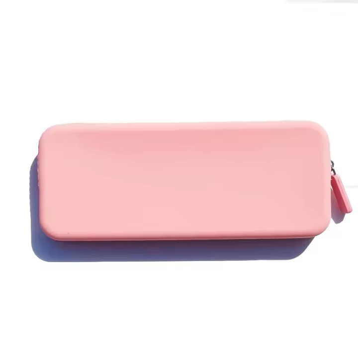 Morandi-bolsa de cosméticos de silicona de Color, monedero rectangular, bolsa de almacenamiento multifunción, soporte para brochas de maquillaje de gran capacidad - 1