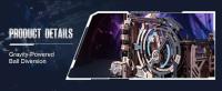 Robotime Rokr Kits de modelos eléctricos, puerto espacial de mármol, rompecabezas 3D, rompecabezas de madera, juguetes de construcción, regalos para hombres/mujeres/adolescentes - details 5