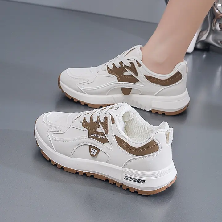 Nuevas zapatillas deportivas informales, transpirables, ligeras y versátiles con suela gruesa para mujer - 1