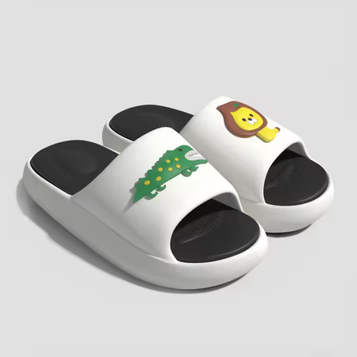 Zapatillas deportivas antideslizantes de fondo suave y grueso, zapatillas frescas para exteriores de una sola pieza. - 1