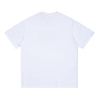 Las mejores camisas casuales básicas de moda de verano, camisetas holgadas de algodón puro para hombres y nuevas camisas de manga corta para parejas con estampados de logotipos en la parte delantera. - details 1