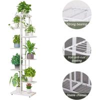 8 animales, para interiores, de metal, ideales para casa, balcón, interior, jardín, patio, decoración (color blanco) - details 2