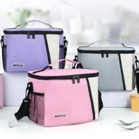 Bolsa de almuerzo aislada, bolsas de almuerzo grandes para mujeres y hombres, bolsa de almuerzo reutilizable con correa de hombro ajustable - details 0