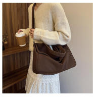 Quiero este bolso de gran capacidad, bolso de hombro informal de moda, bolso vintage mate para las axilas - details 16