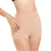 Fajas Colombianas De Control Slimming Body Shaper Levanta Glúteos Ropa Interior Corta Para Mujer Tallas S-3XL Colores Negro Beige Morado - details 6