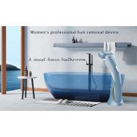 Enjoy a relaxing hair removal experience in a comfortable bathroom.