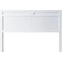 Fabricado en madera maciza de pino insigni acabado en blanco (para cama de 135 (145 x 120 cm), doble tabla) - details 0