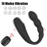 Consolador 2 en 1, vibradores con tapón Anal para mujer, pinzas para clítoris y pezones, dilatador de trasero, masturbador femenino, Juguetes sexuales inalámbricos para adultos 18 eróticos - details 1
