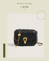 2025 nuevo pequeño viento fragante pequeña cadena fresca pequeña bolsa cuadrada diseño de nicho textura avanzada bolsa de hombro bolsa de mensajero - details 0