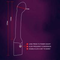 Leten-vibrador para estimulador de clítoris y pezón, consolador con punto G para orgasmo rápido, masajeador vaginal, Juguetes sexuales femeninos adultos para - details 1