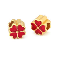 Pulseras de Brass Dorado Mate 4PCS Grande Agujero Abalorios para Hacer Joyas DIY - details 101