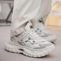 Zapatos deportivos informales de suela gruesa con logotipo de Dropshipping para hombre, zapatos deportivos de estilo para caminar de diseñador de moda - details 7