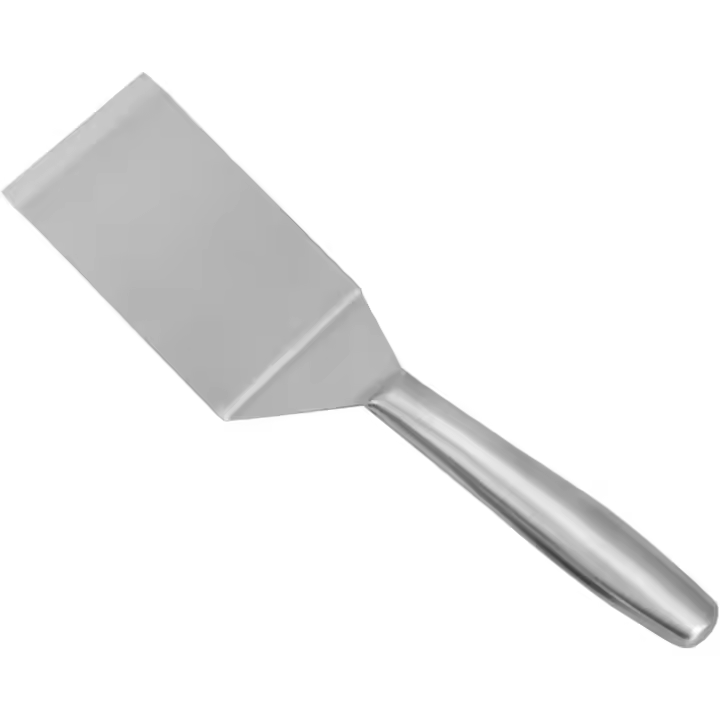 Espátula de cocina multiusos de acero inoxidable para freír y asar, Ideal para bistec y sartén, diseño versátil de pala - 1