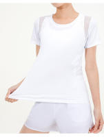 Camiseta deportiva de entrenamiento profesional de secado rápido, top delicado y transpirable, yoga de manga corta, innovadora - details 2