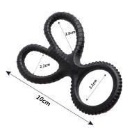 Anillo de pene para hombres, eyaculación retardada, extensor de erección, juguetes sexuales para hombres, BDSM - details 9
