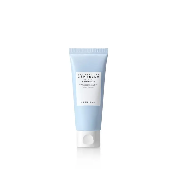 SKIN1004 Hyalu-CICA Paquete para dormir 3.38 fl.oz, 100ml Melatonina Ácido hialurónico Extracto de Centella Asiática Húmedo y revitalización - 1