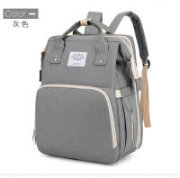Gran capacidad, multifunción, conveniente cuna plegable, bolso de mamá, mochila de alta gama. - details 25