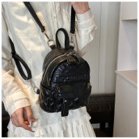 Bolso pequeño bordado acolchado, nuevo estilo, mochila de verano para mujer, Mini bolso escolar, mochila de viaje informal - details 10