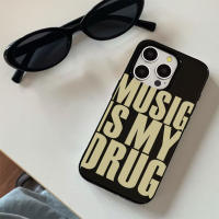 Funda de Teléfono Creativa Personalizada con Arte de Música Amor Tendencia Inglesa para iPhone - details 5
