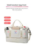 Bolsa de viaje de gran capacidad Bolsa de separación seca y húmeda Bolsa de mano para yoga y fitness Bolsa madre de almacén de zapatos multifuncional - details 4